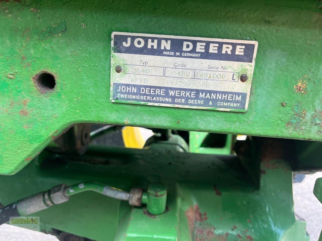 Traktor του τύπου John Deere 3040, Gebrauchtmaschine σε Ahaus (Φωτογραφία 26)