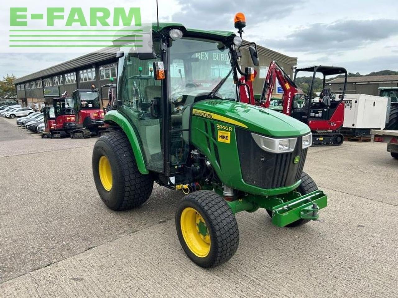 Traktor des Typs John Deere 3046r cab, Gebrauchtmaschine in Norwich (Bild 3)