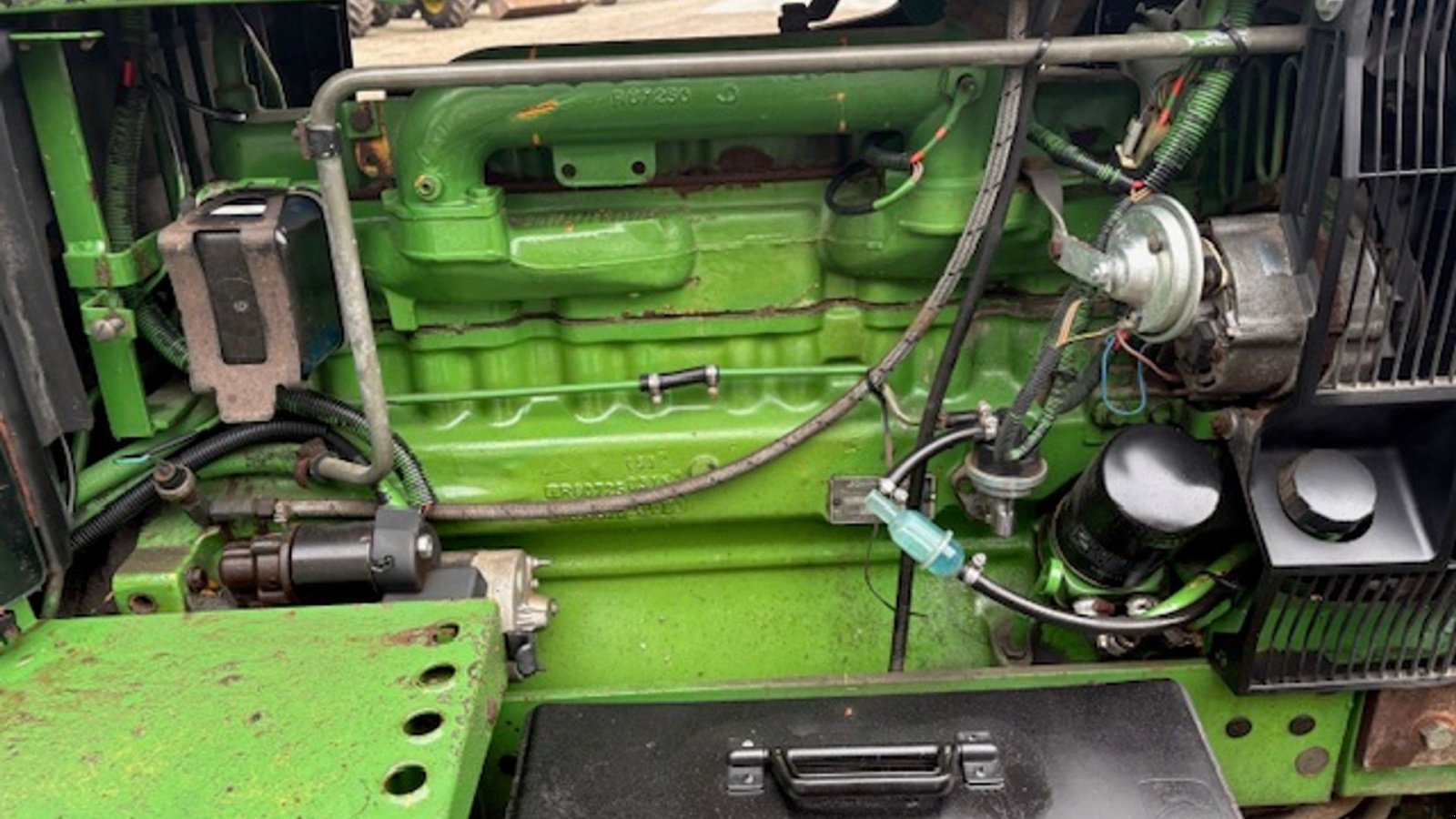 Traktor typu John Deere 3050 4WD MED FRONTVÆGTE, Gebrauchtmaschine w Dronninglund (Zdjęcie 9)