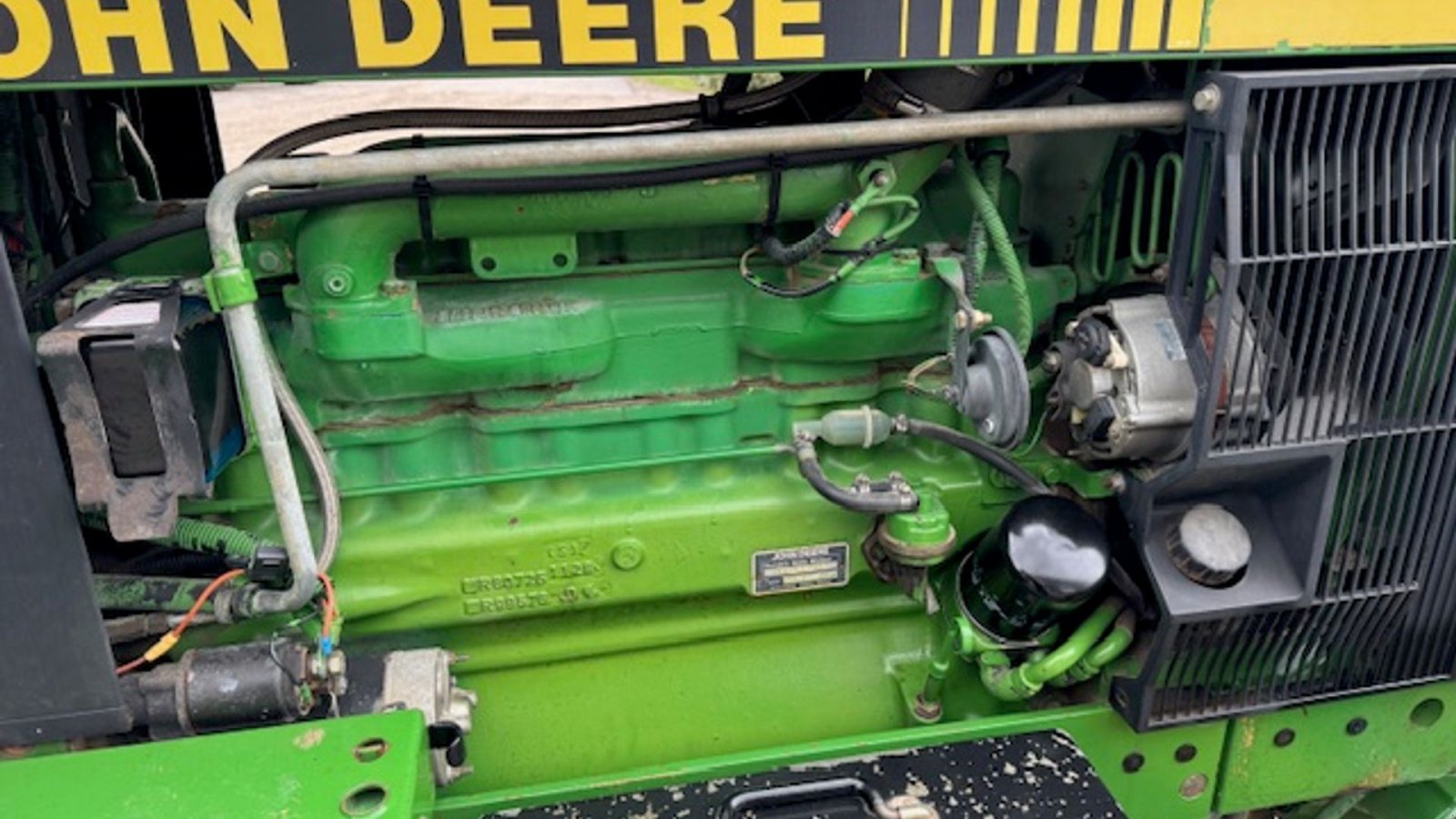 Traktor типа John Deere 3050 4WD MED FRONTVÆGTE, Gebrauchtmaschine в Dronninglund (Фотография 10)