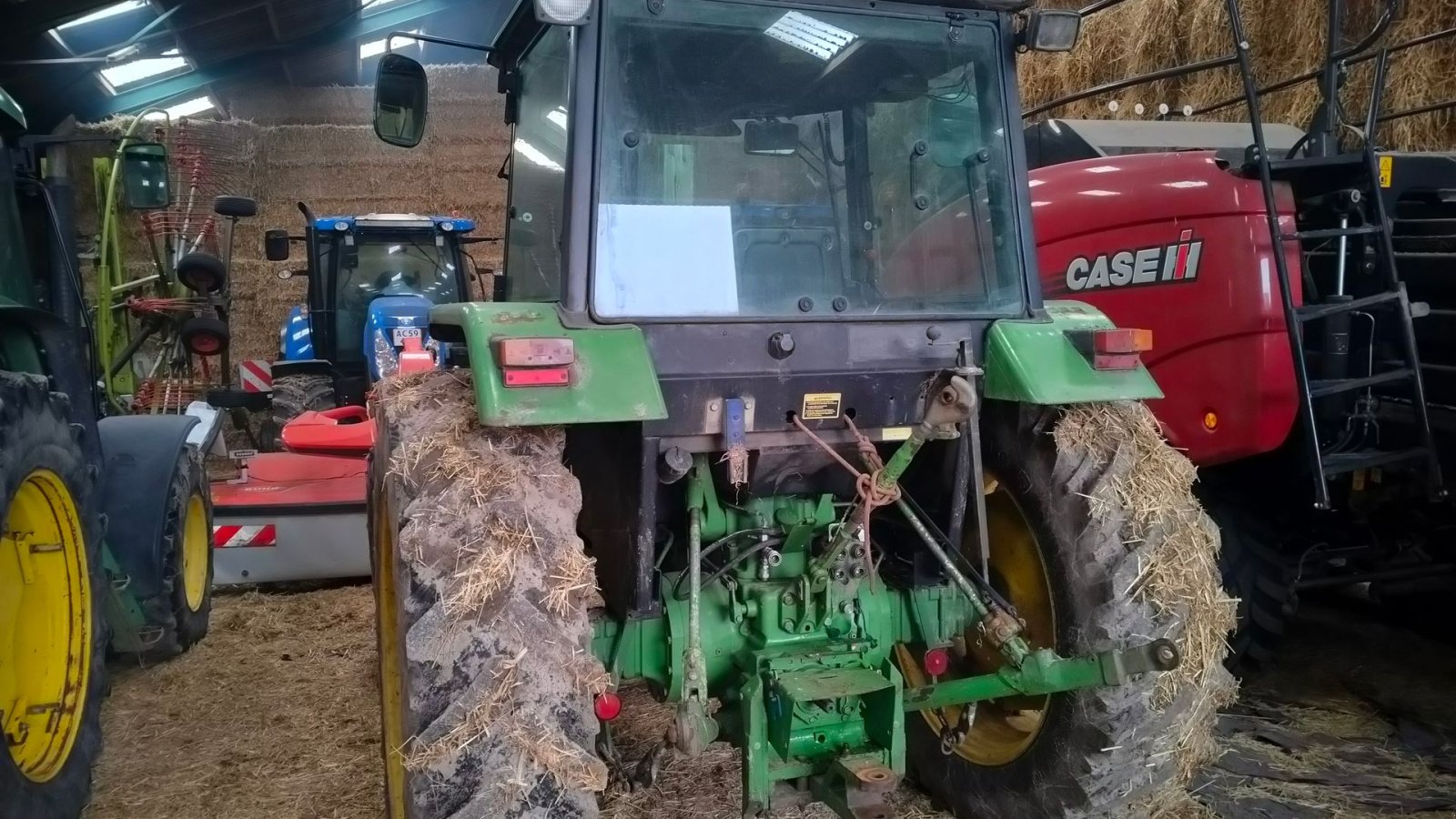 Traktor типа John Deere 3050 4WD uden frontlift, Gebrauchtmaschine в Egtved (Фотография 5)