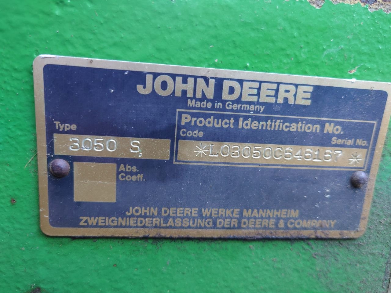 Traktor van het type John Deere 3050, Gebrauchtmaschine in Wieringerwerf (Foto 11)
