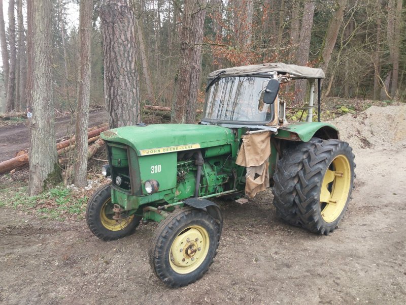 Traktor a típus John Deere 310, Gebrauchtmaschine ekkor: Rohr (Kép 1)
