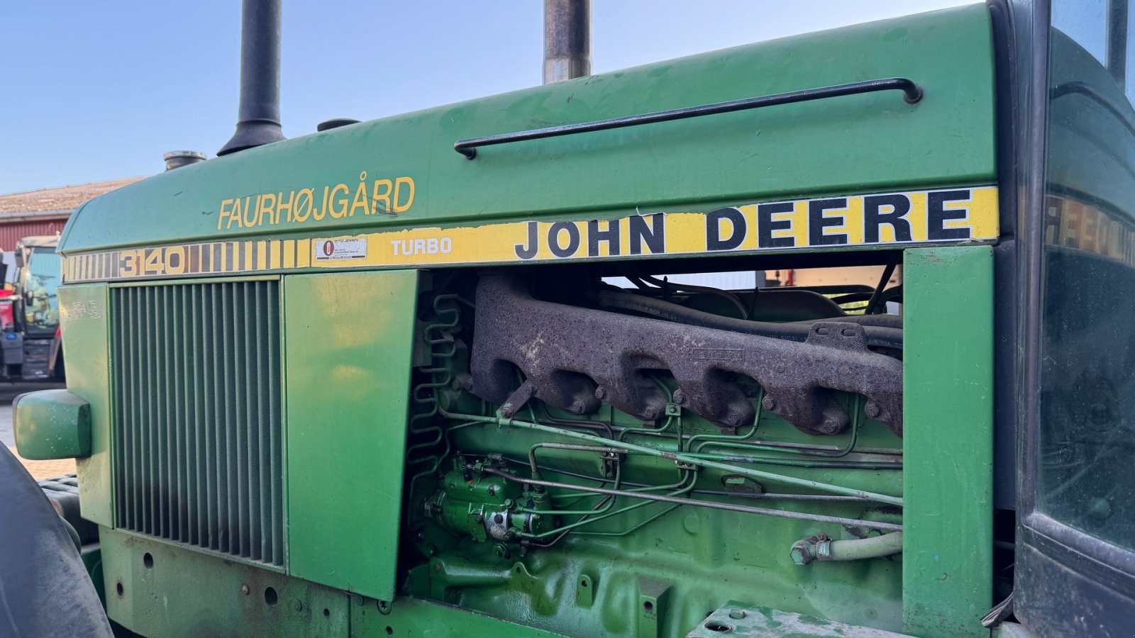 Traktor of the type John Deere 3140 TURBO, Gebrauchtmaschine in Nørager (Picture 16)