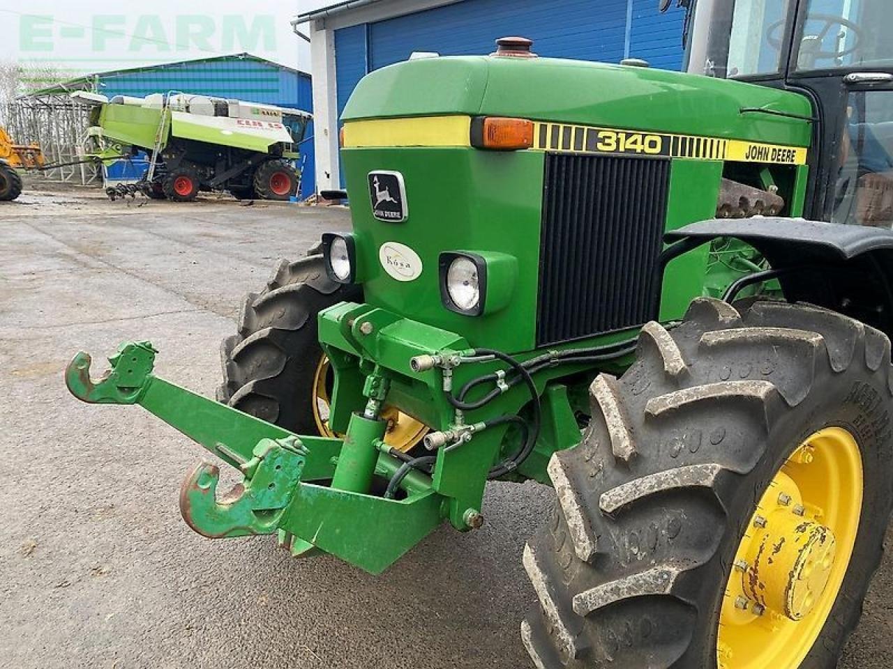 Traktor του τύπου John Deere 3140, Gebrauchtmaschine σε SZEGED (Φωτογραφία 10)