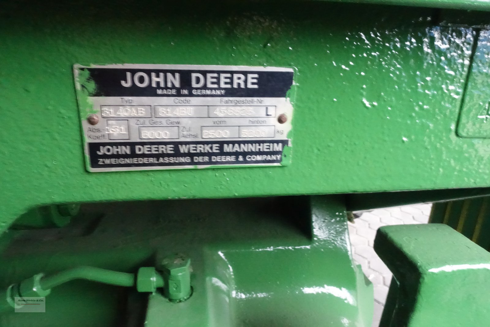 Traktor tipa John Deere 3140, Gebrauchtmaschine u Tapfheim (Slika 11)