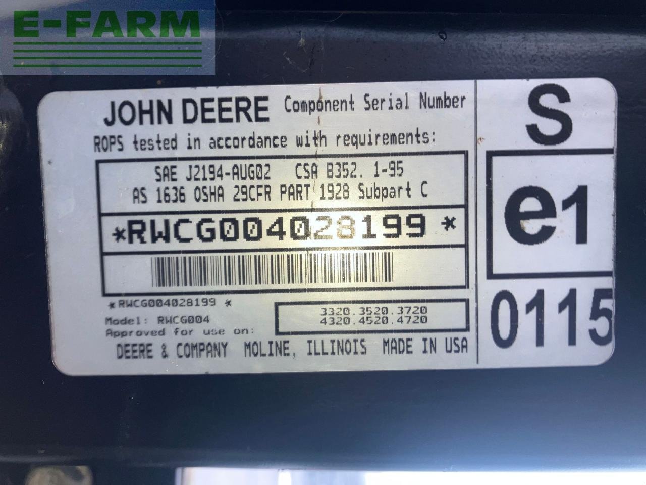 Traktor za tip John Deere 3320, Gebrauchtmaschine u REDLHAM (Slika 12)
