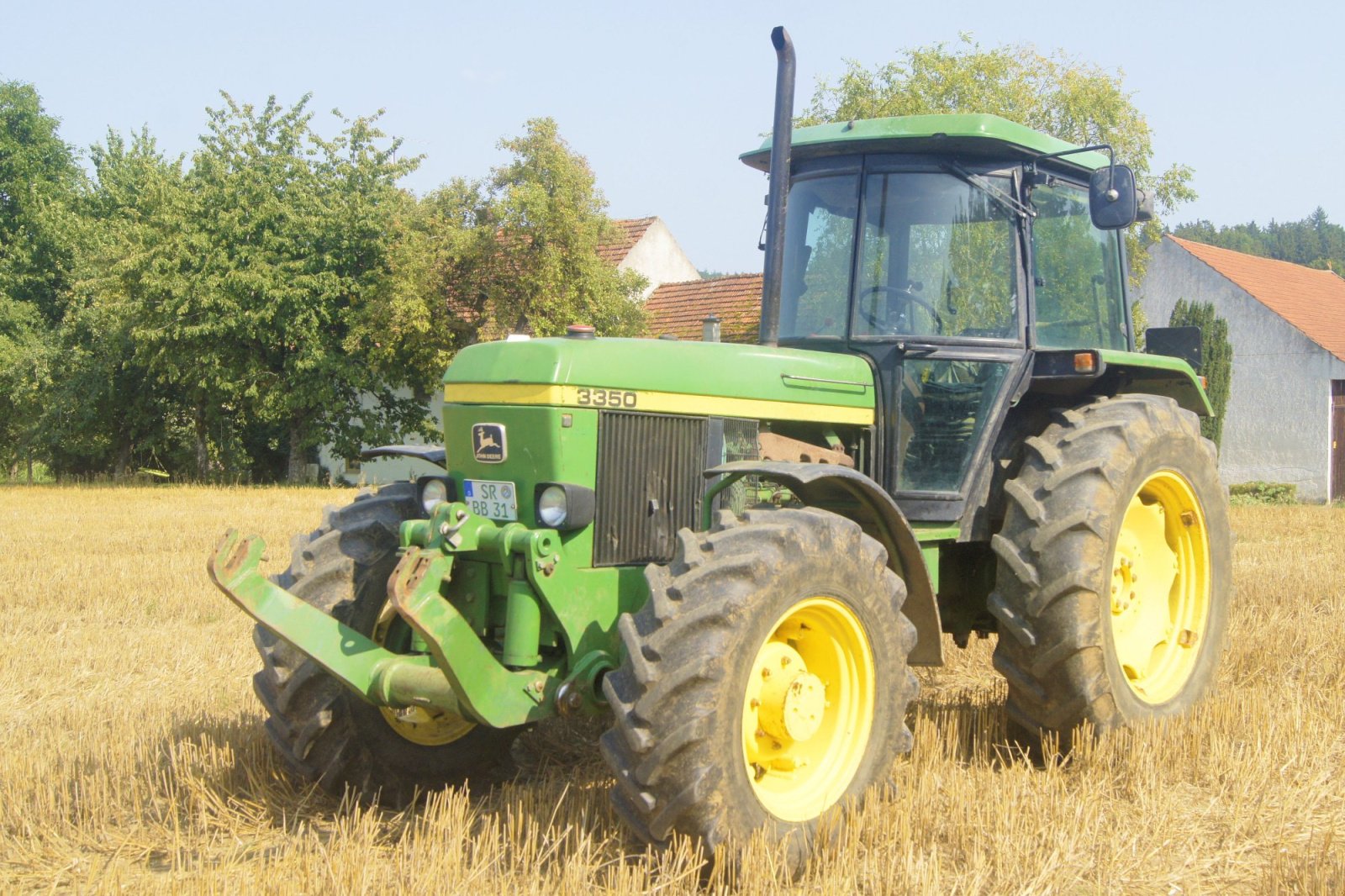 Traktor типа John Deere 3350, Gebrauchtmaschine в Geiselhöring (Фотография 3)