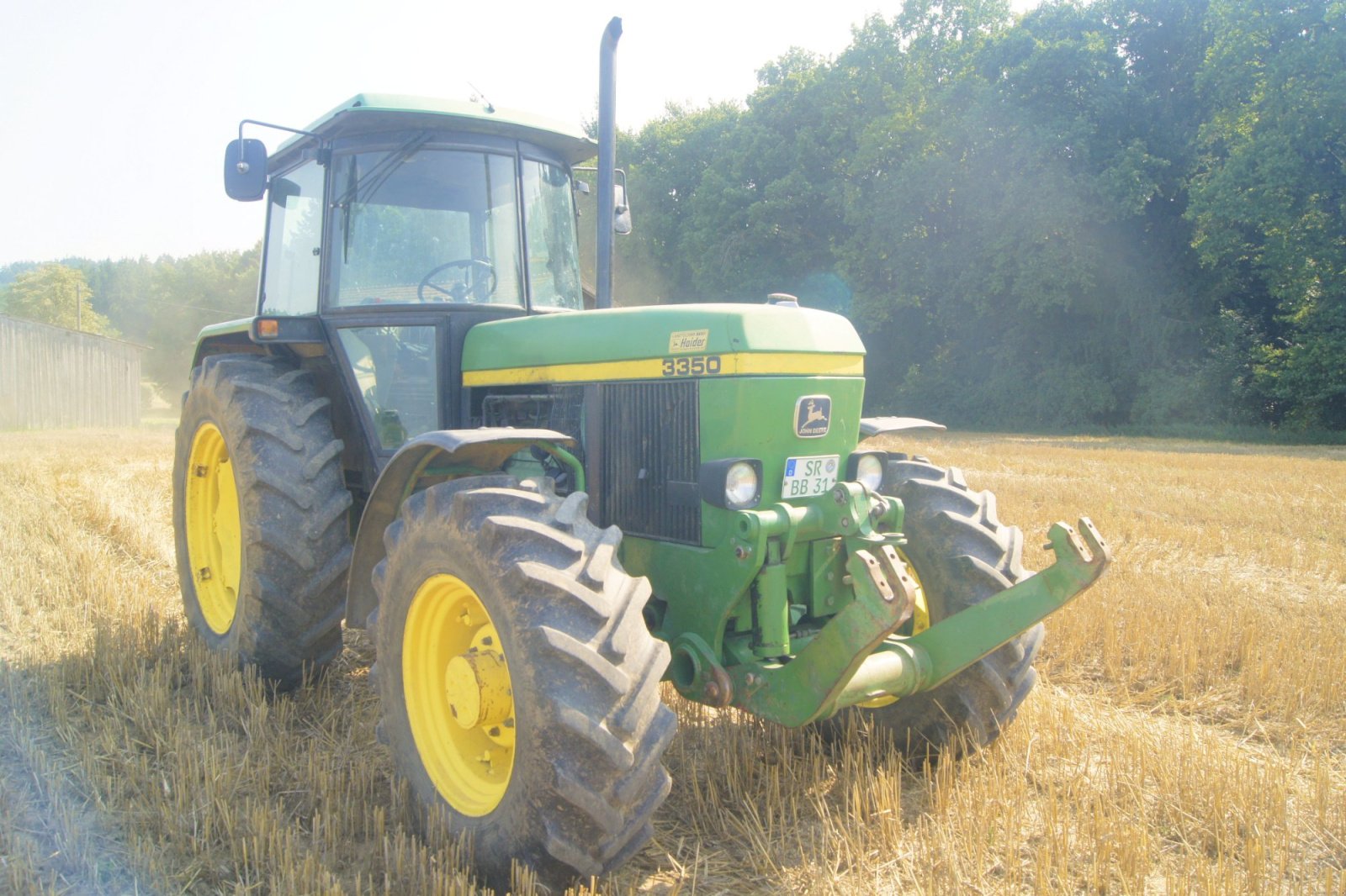 Traktor типа John Deere 3350, Gebrauchtmaschine в Geiselhöring (Фотография 4)