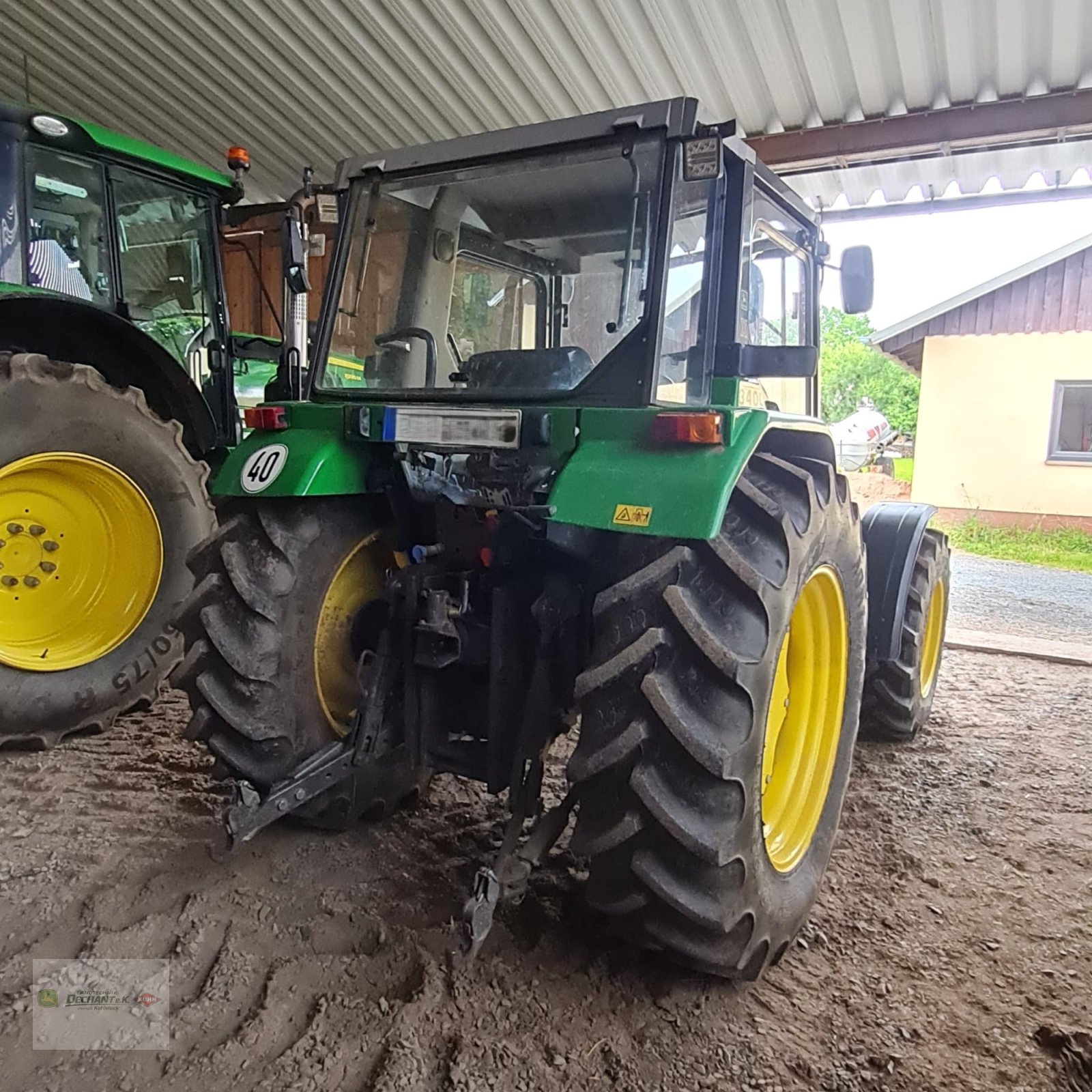 Traktor van het type John Deere 3400, Gebrauchtmaschine in Tann (Foto 4)