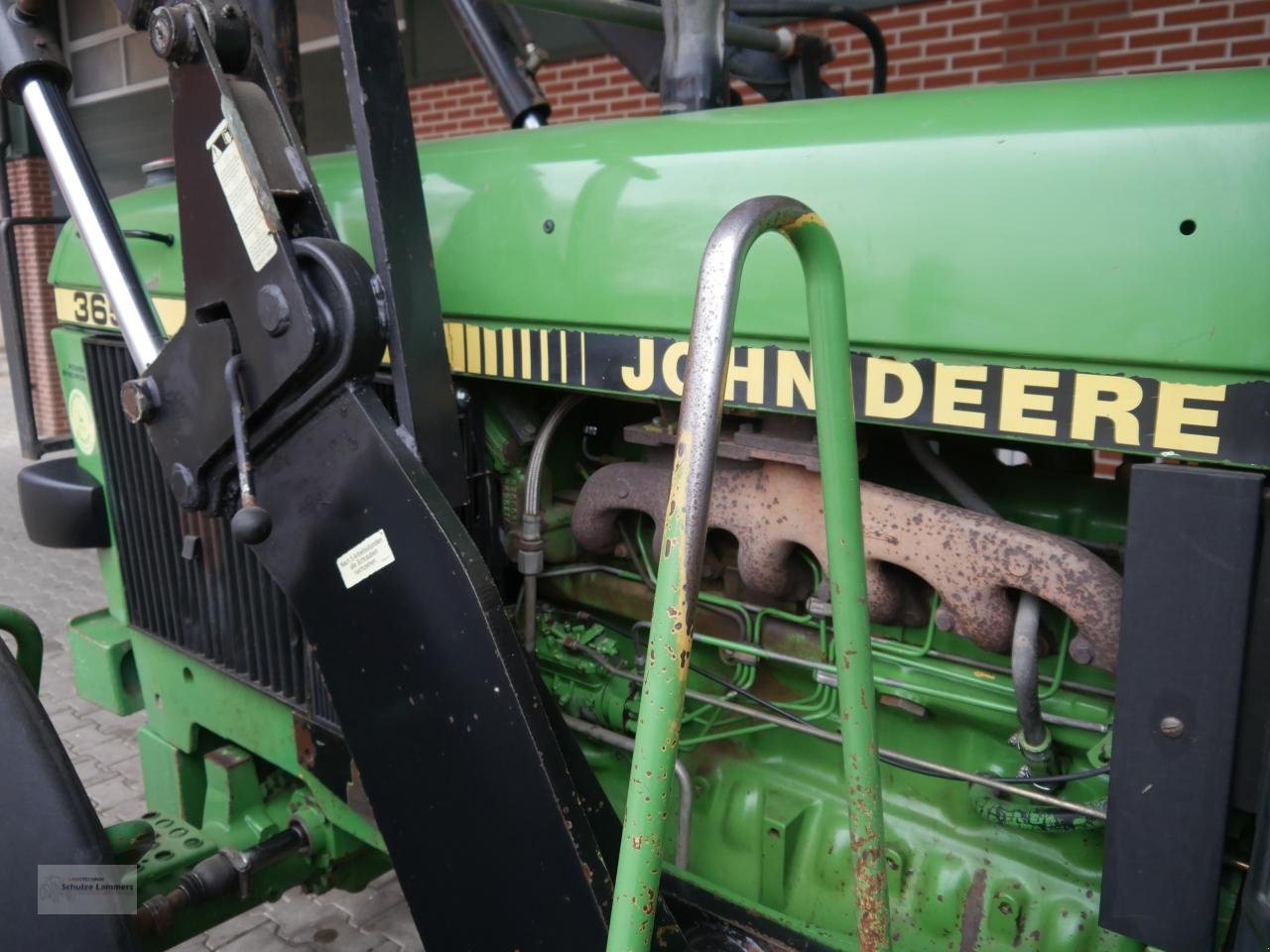 Traktor typu John Deere 3650 A, Gebrauchtmaschine v Borken (Obrázek 9)