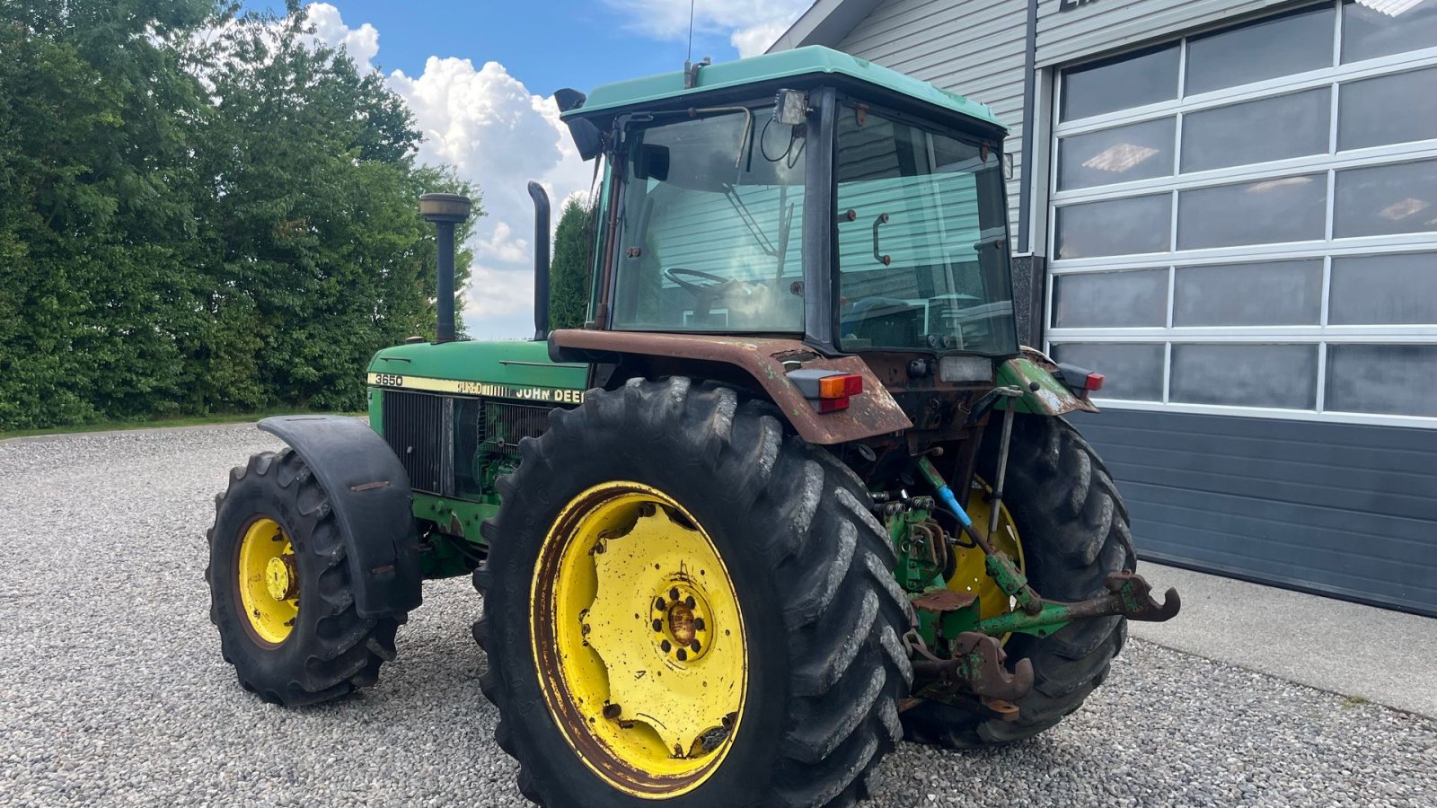 Traktor tipa John Deere 3650 Med frontlift, Gebrauchtmaschine u Lintrup (Slika 3)