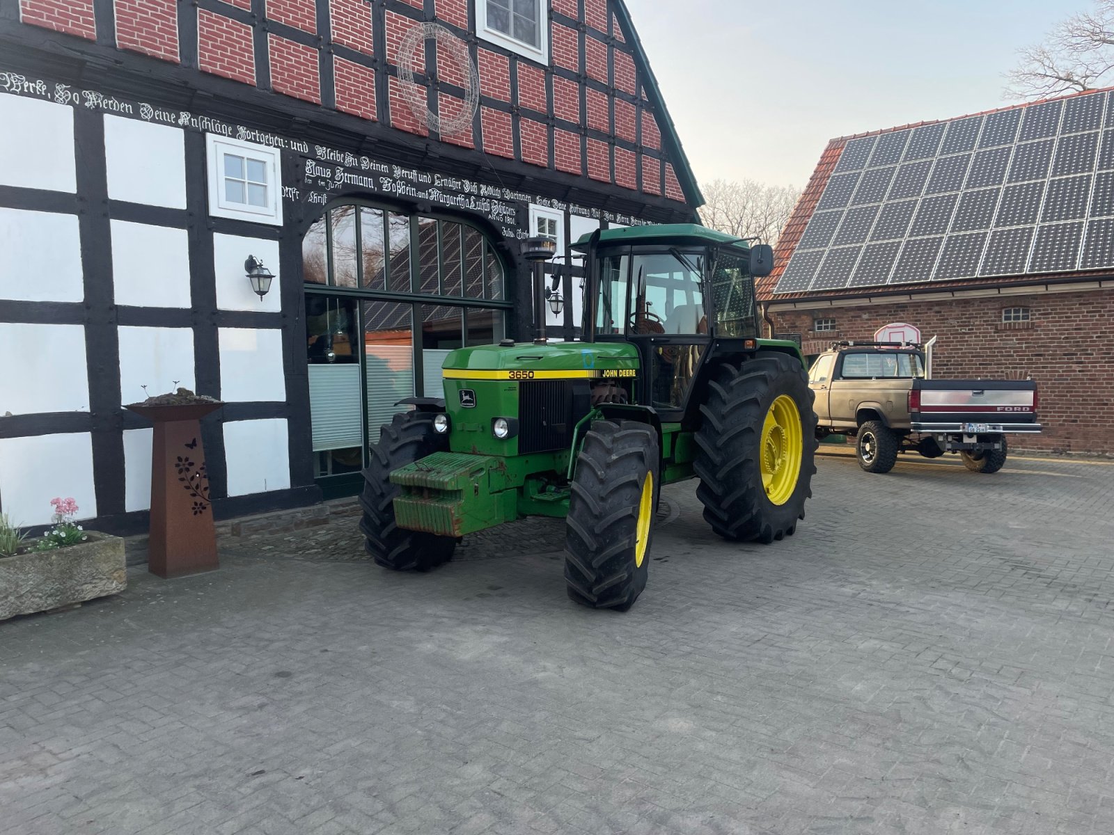 Traktor Türe ait John Deere 3650, Gebrauchtmaschine içinde Hunteburg (resim 1)