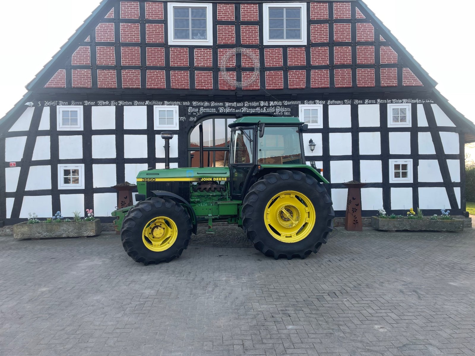 Traktor Türe ait John Deere 3650, Gebrauchtmaschine içinde Hunteburg (resim 2)