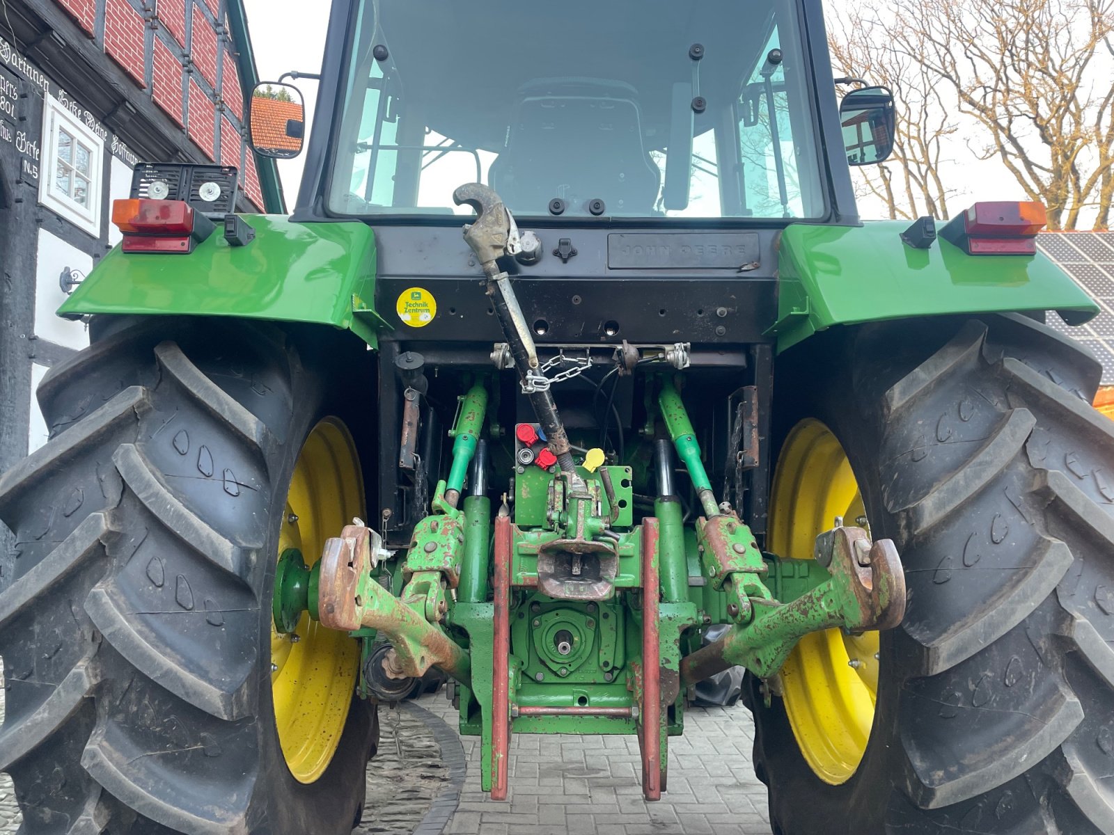 Traktor Türe ait John Deere 3650, Gebrauchtmaschine içinde Hunteburg (resim 4)