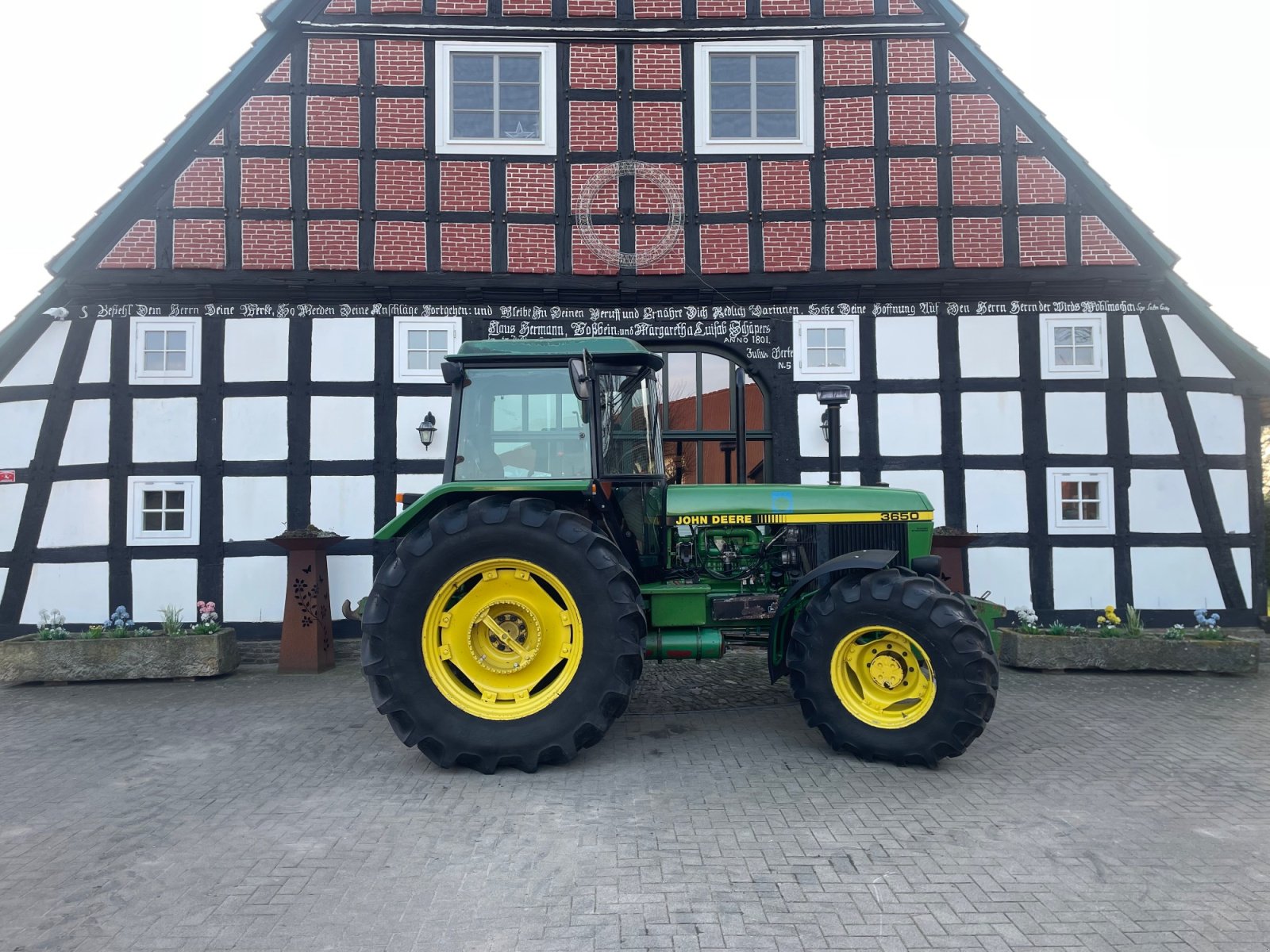 Traktor Türe ait John Deere 3650, Gebrauchtmaschine içinde Hunteburg (resim 7)