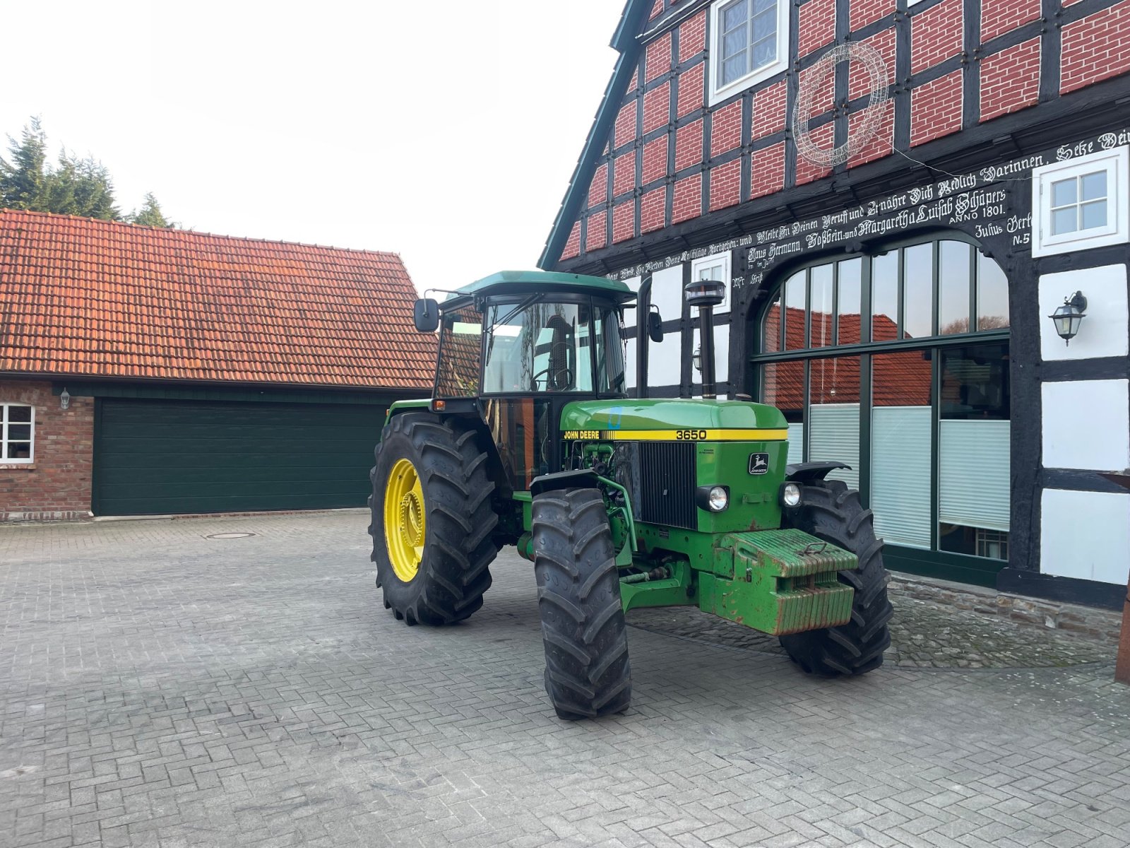 Traktor Türe ait John Deere 3650, Gebrauchtmaschine içinde Hunteburg (resim 8)