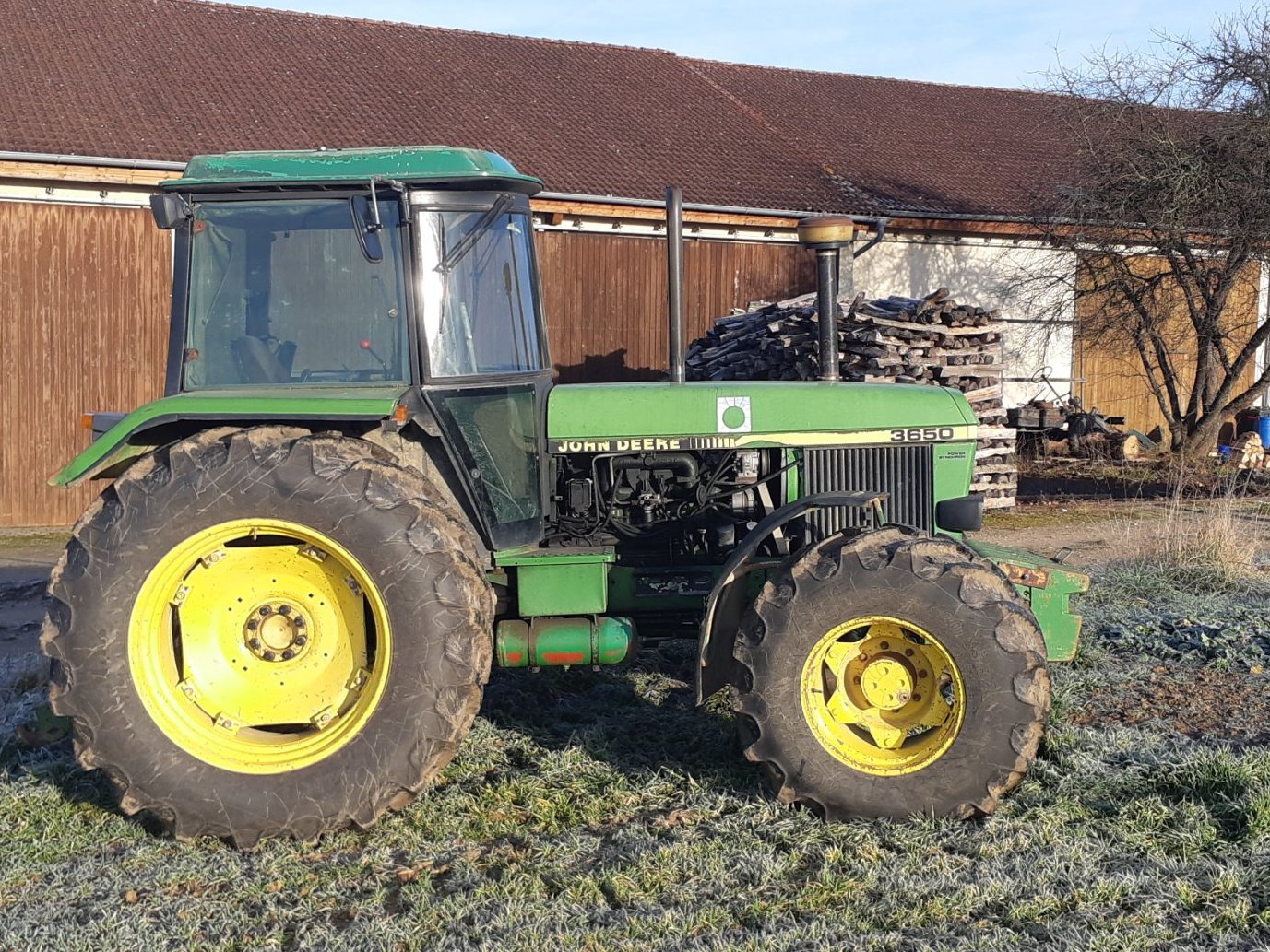 Traktor типа John Deere 3650, Gebrauchtmaschine в Eggolsheim (Фотография 2)