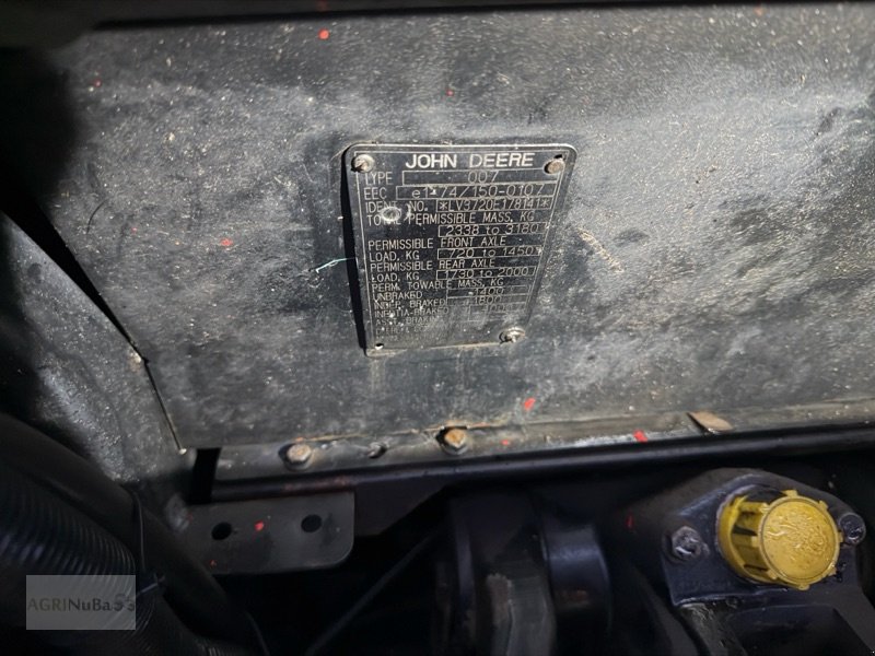 Traktor του τύπου John Deere 3720 mit Frontlader, Gebrauchtmaschine σε Prenzlau (Φωτογραφία 17)