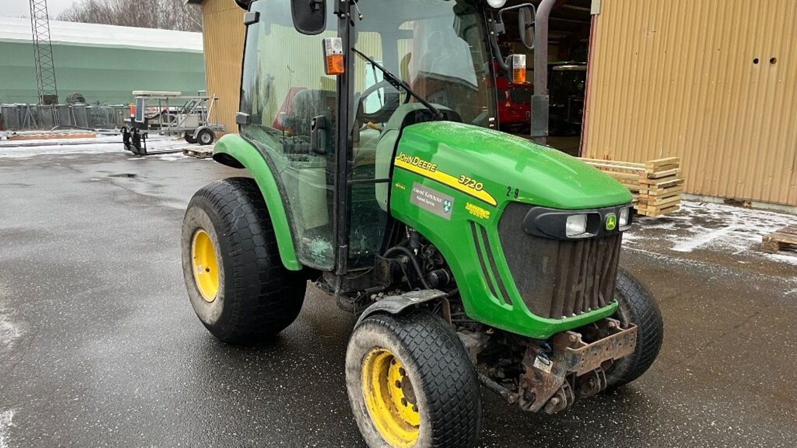 Traktor του τύπου John Deere 3720HST, Gebrauchtmaschine σε Rødovre (Φωτογραφία 3)