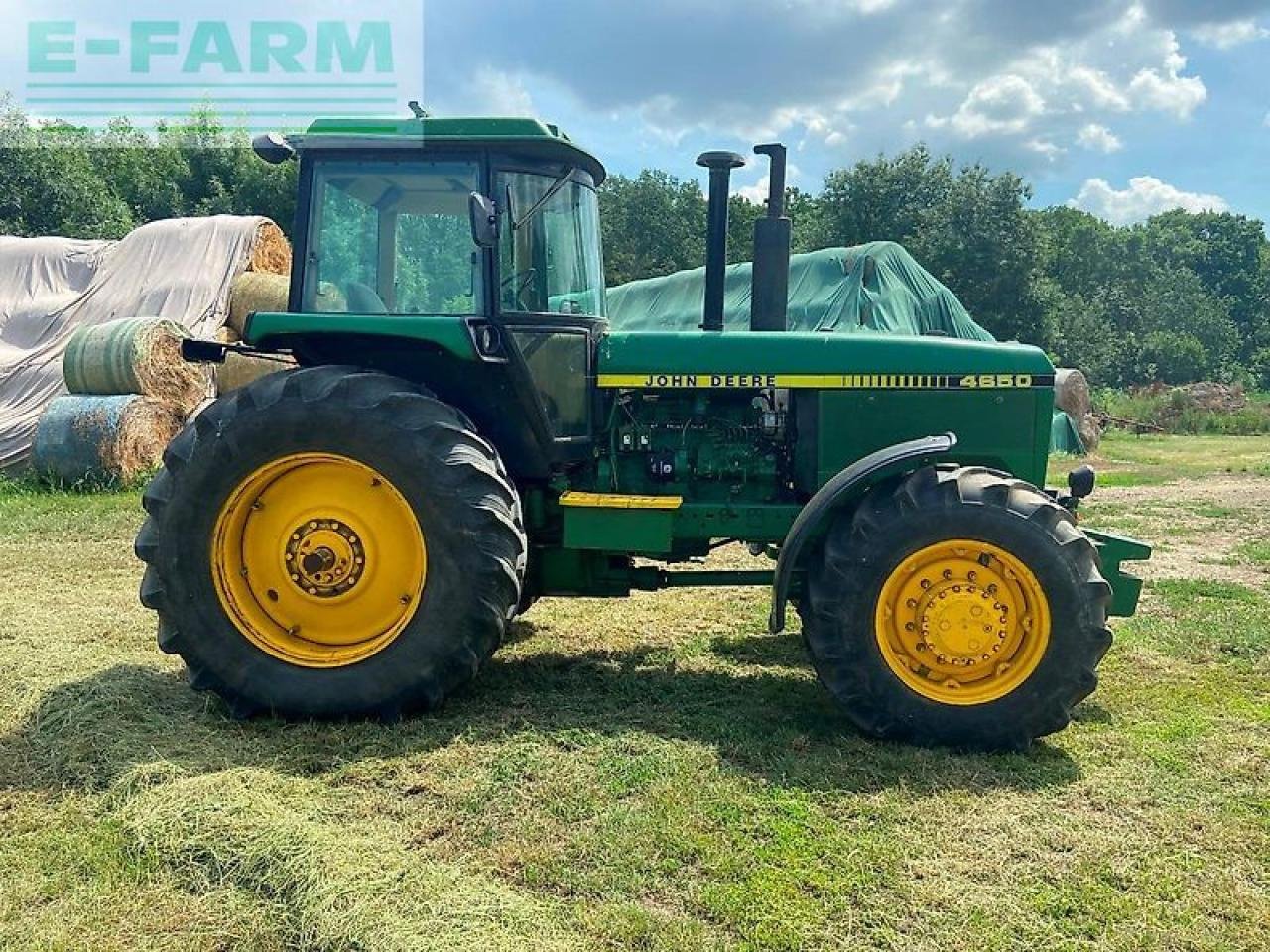 Traktor Türe ait John Deere 4650, Gebrauchtmaschine içinde SZEGED (resim 4)