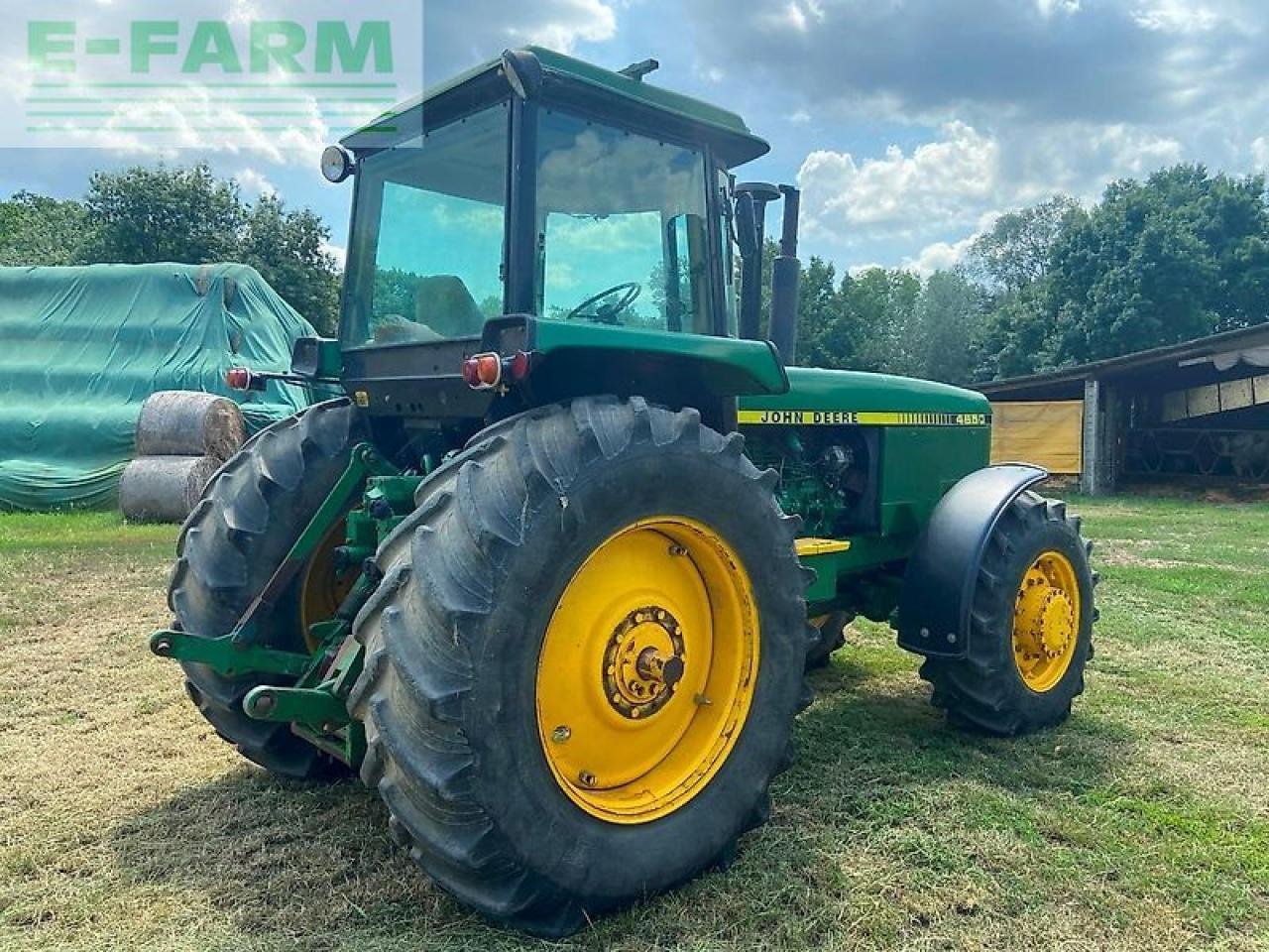 Traktor Türe ait John Deere 4650, Gebrauchtmaschine içinde SZEGED (resim 7)
