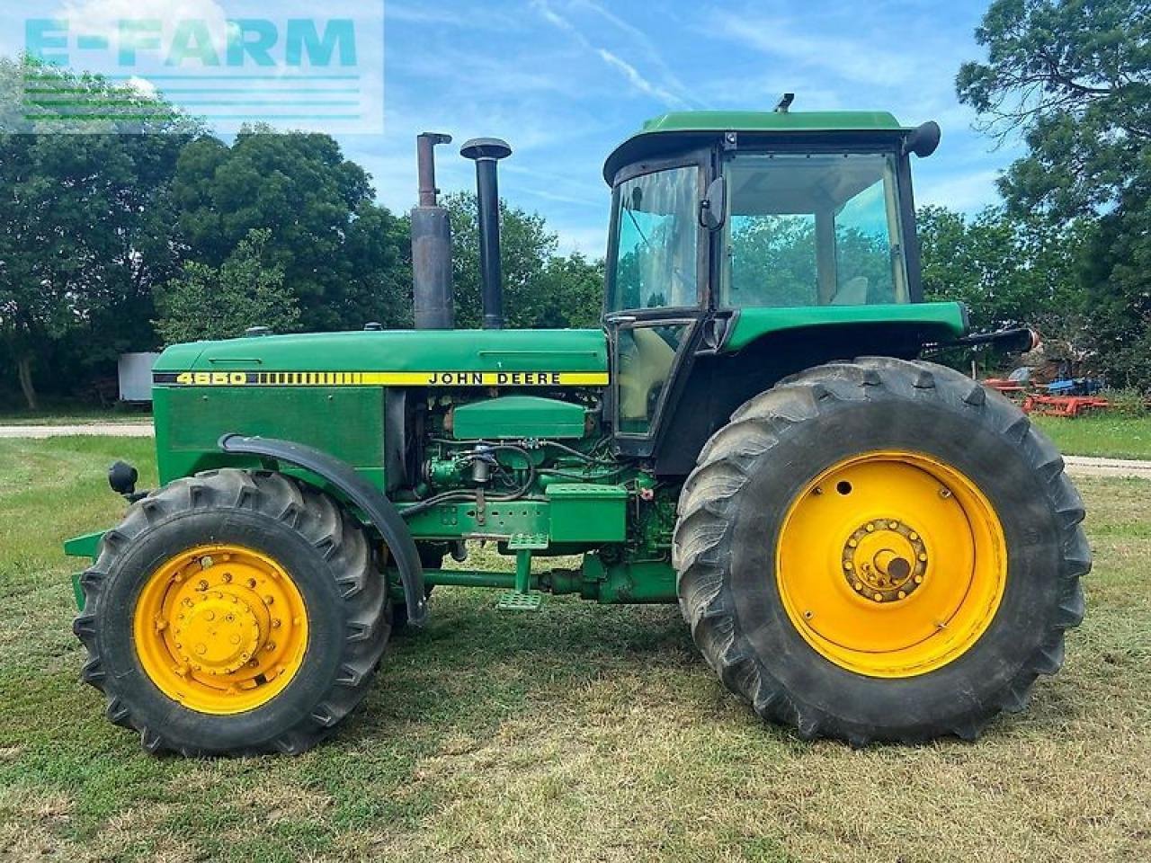 Traktor Türe ait John Deere 4650, Gebrauchtmaschine içinde SZEGED (resim 10)