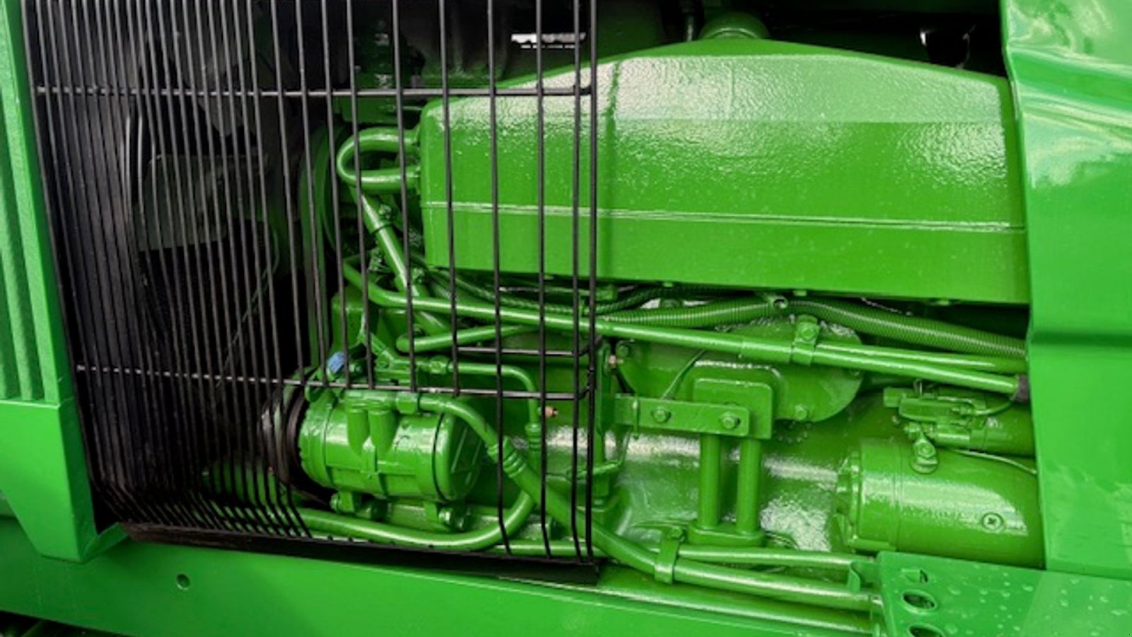 Traktor des Typs John Deere 4755 MED FRONTLIFT, LUFTANLÆG, NYE DÆK FOR, Gebrauchtmaschine in Dronninglund (Bild 3)