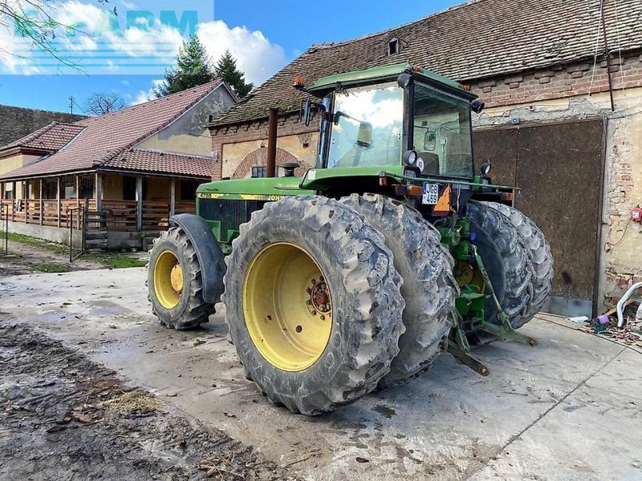 Traktor от тип John Deere 4755, Gebrauchtmaschine в SZEGED (Снимка 5)