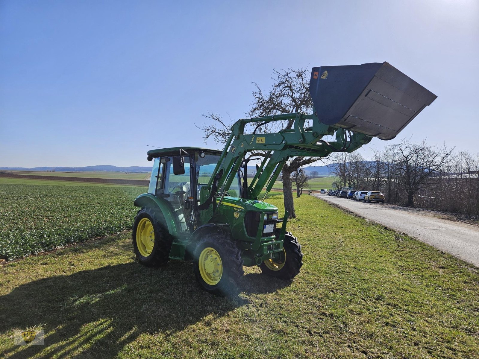 Traktor typu John Deere 5050 E Frontlader, Gebrauchtmaschine v Willanzheim (Obrázek 1)