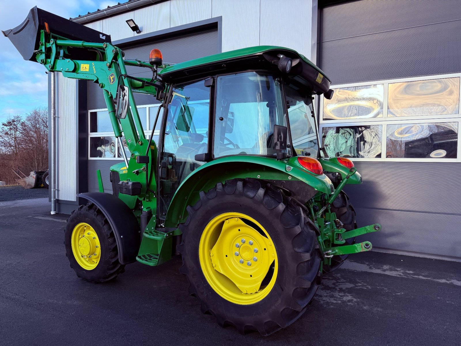 Traktor Türe ait John Deere 5050 E, Gebrauchtmaschine içinde Falkenstein (resim 5)