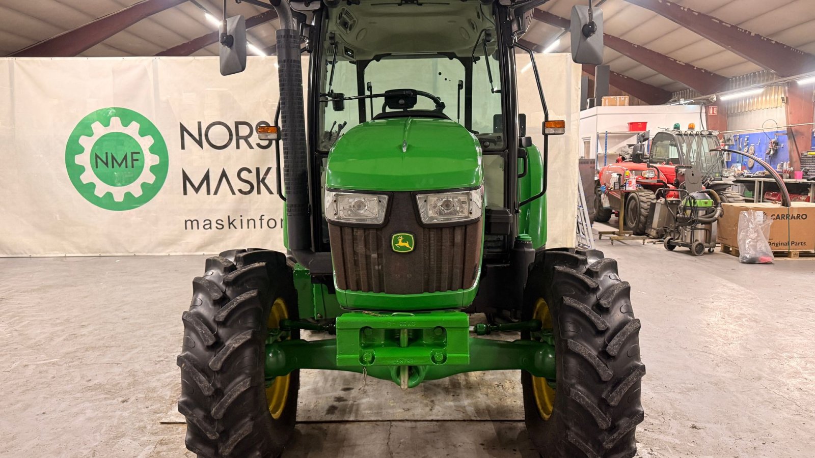 Traktor van het type John Deere 5058E, Gebrauchtmaschine in Ølen (Foto 9)