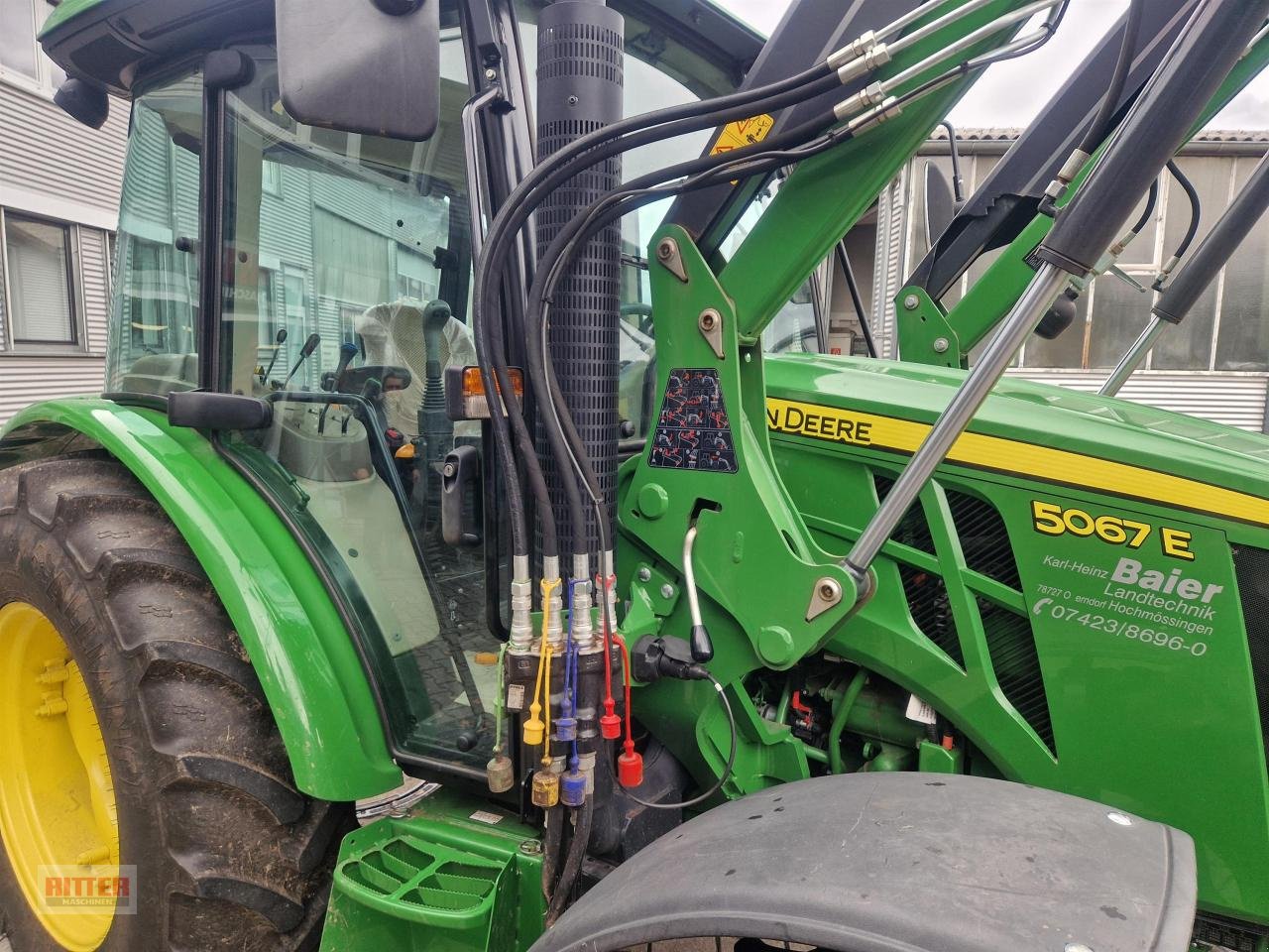 Traktor of the type John Deere 5067 E, Gebrauchtmaschine in Zell a. H. (Picture 6)