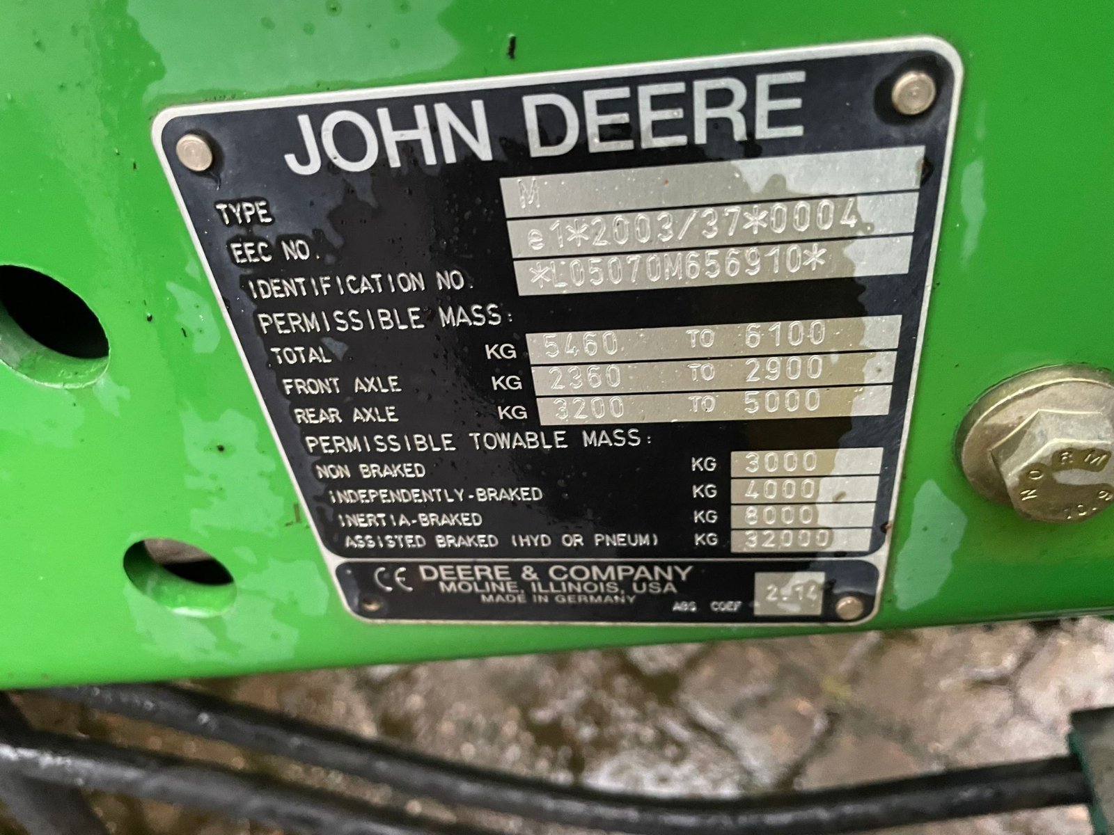 Traktor tipa John Deere 5070 M, Gebrauchtmaschine u Dinklage (Slika 12)