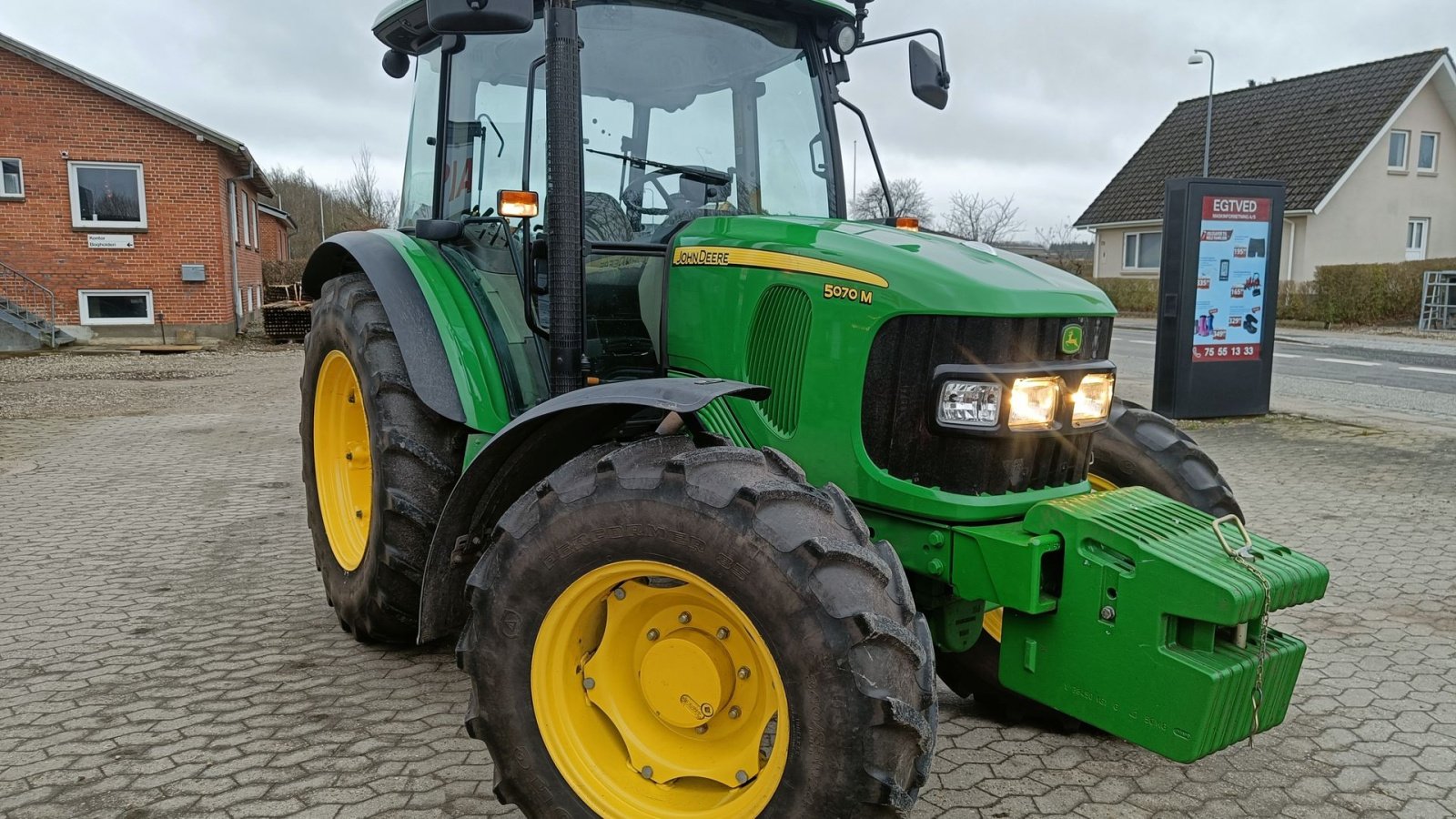 Traktor typu John Deere 5070M med 40 km/t gearkasse, Gebrauchtmaschine v Egtved (Obrázek 9)