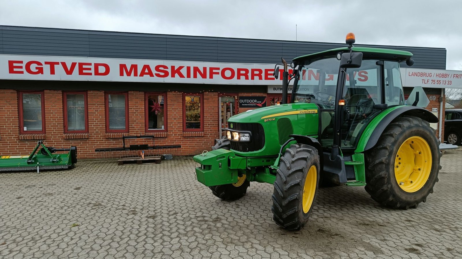 Traktor typu John Deere 5070M med 40 km/t gearkasse, Gebrauchtmaschine v Egtved (Obrázek 3)
