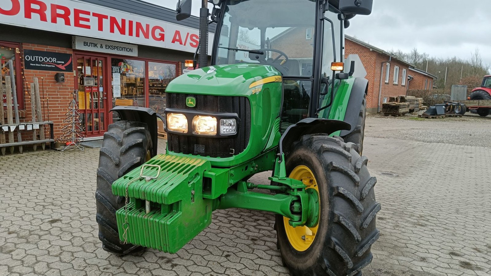 Traktor typu John Deere 5070M med 40 km/t gearkasse, Gebrauchtmaschine v Egtved (Obrázek 4)