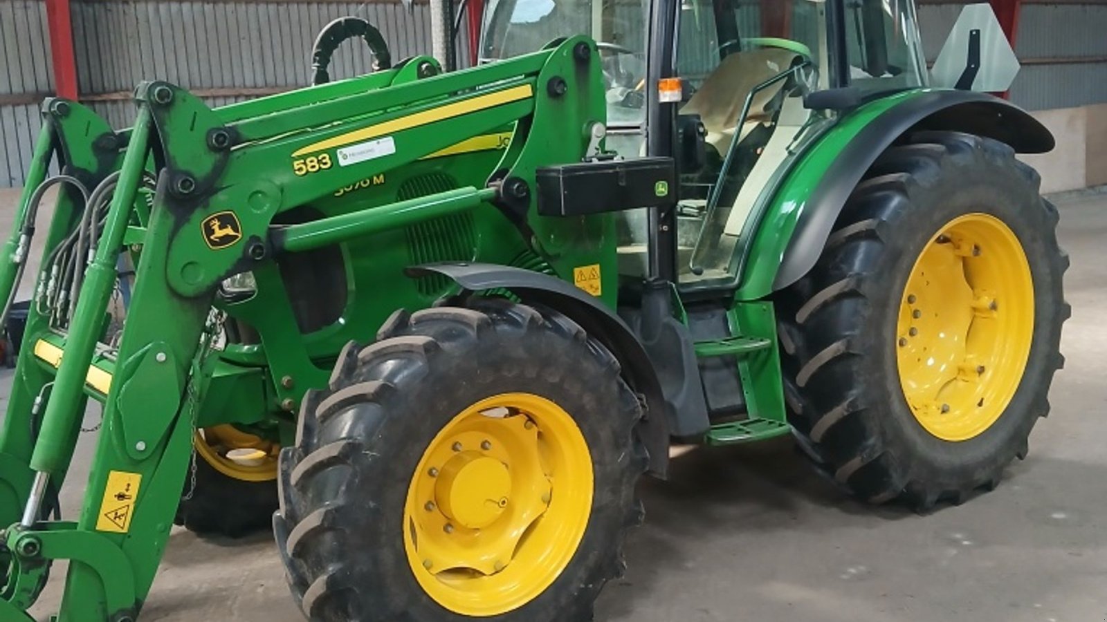 Traktor tipa John Deere 5070M med frontlæsser, Gebrauchtmaschine u Egtved (Slika 4)