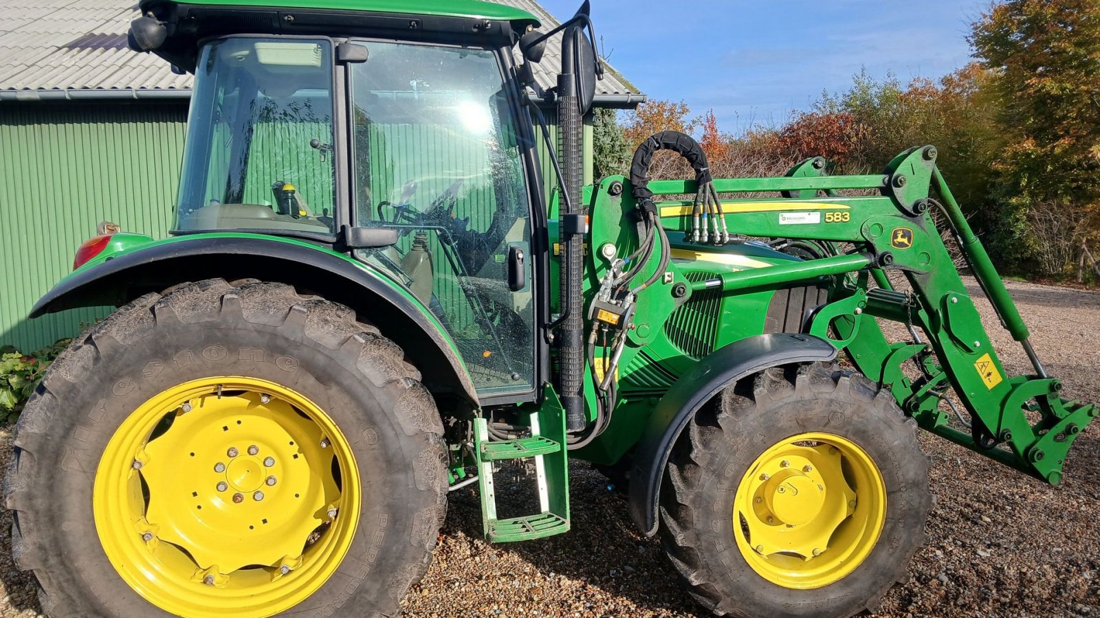 Traktor tipa John Deere 5070M med frontlæsser, Gebrauchtmaschine u Egtved (Slika 2)