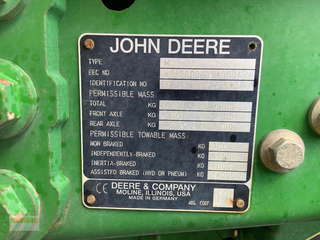 Traktor typu John Deere 5070M, Gebrauchtmaschine v Ahaus (Obrázek 15)