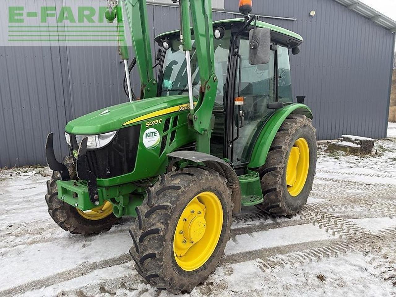 Traktor a típus John Deere 5075e, Gebrauchtmaschine ekkor: SZEGED (Kép 3)