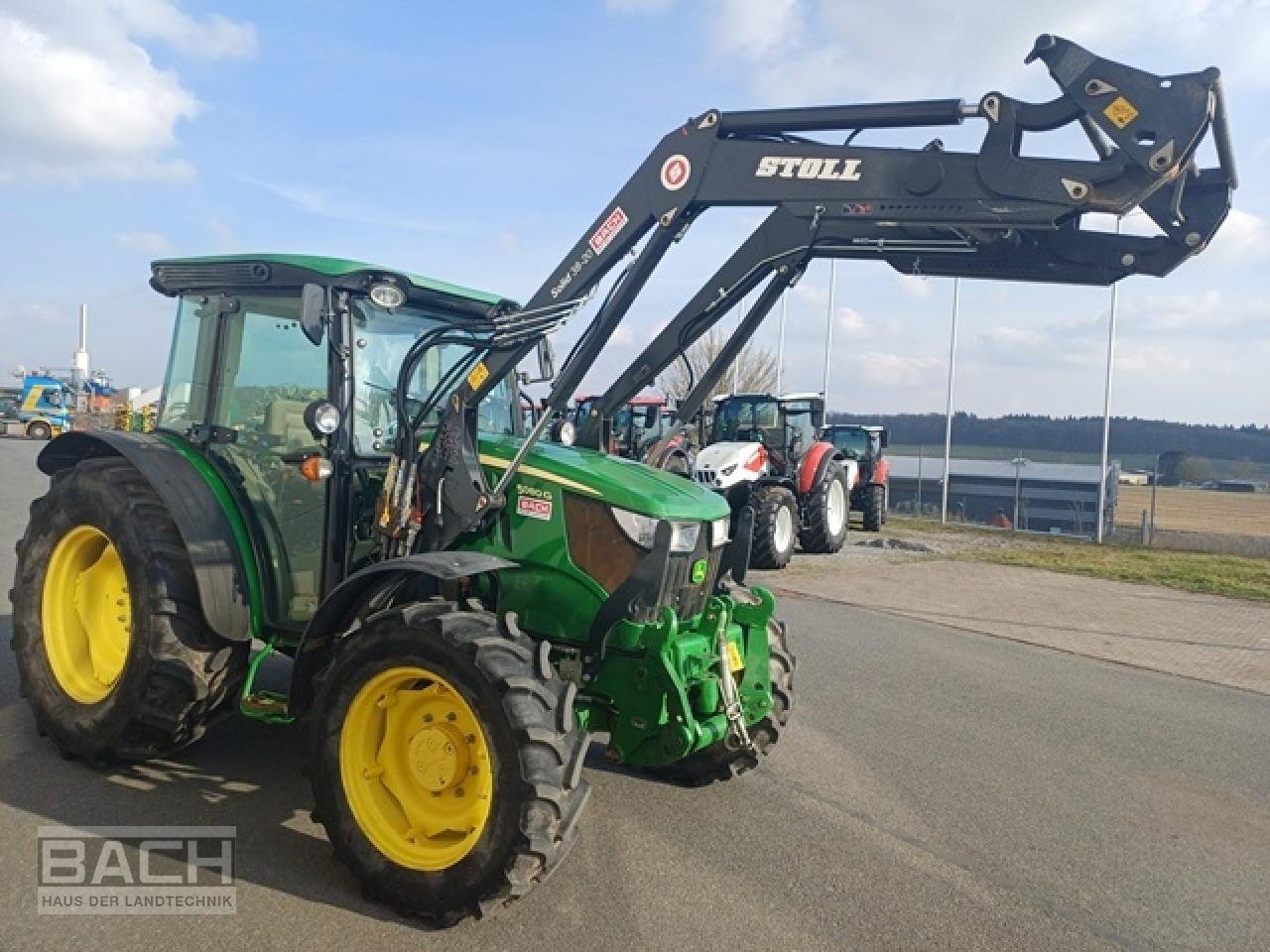 Traktor du type John Deere 5080 G, Gebrauchtmaschine en Boxberg-Seehof (Photo 3)