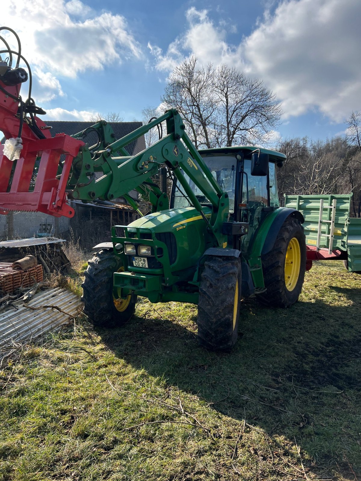 Traktor tip John Deere 5080 M, Gebrauchtmaschine in EUSSENHEIM (Poză 2)