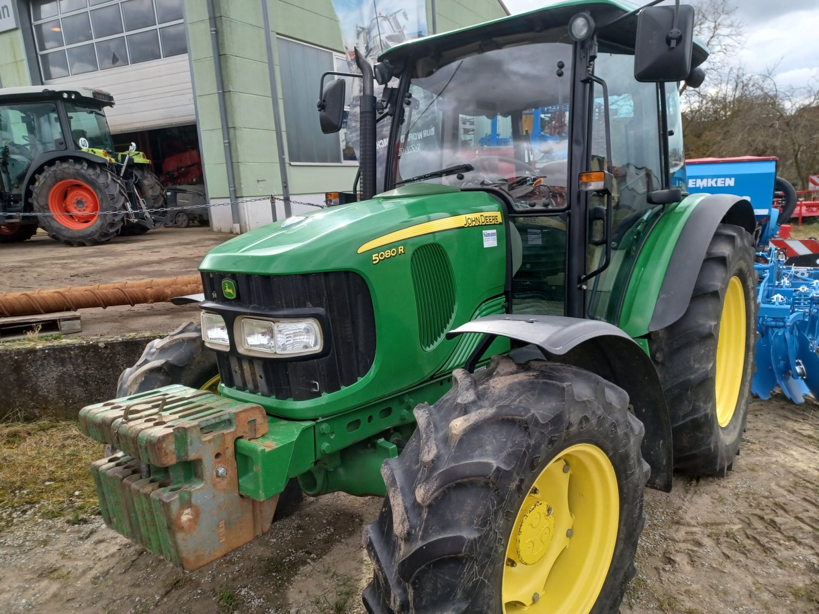 Traktor des Typs John Deere 5080 R, Gebrauchtmaschine in Uffenheim (Bild 3)