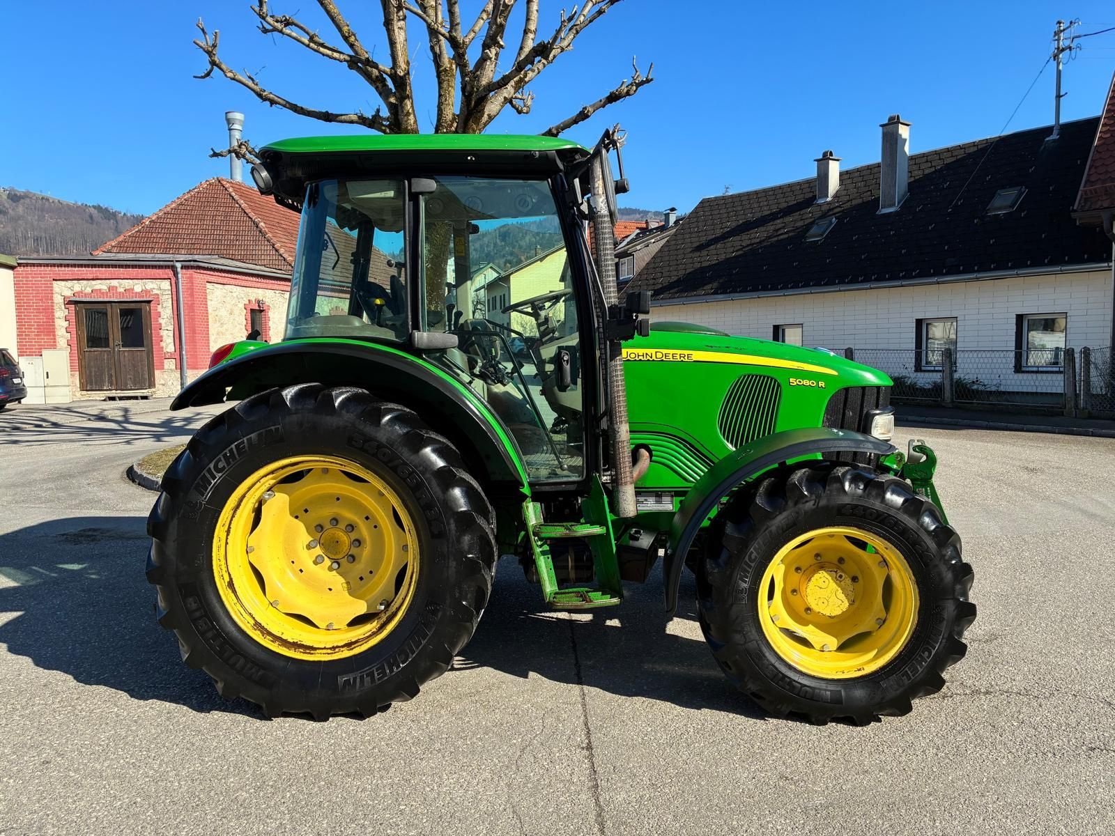 Traktor Türe ait John Deere 5080 R, Gebrauchtmaschine içinde Kirchdorf (resim 2)