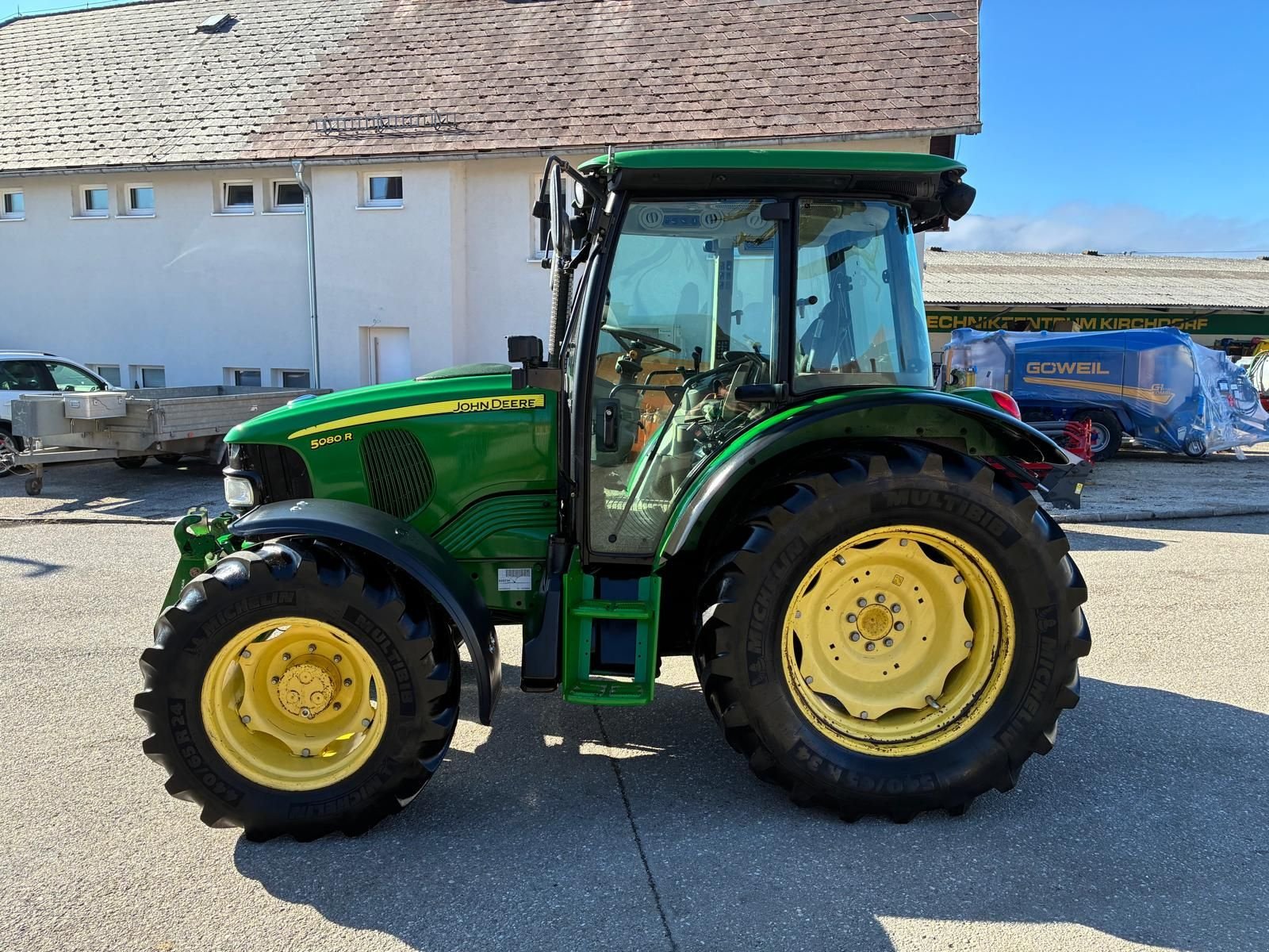 Traktor Türe ait John Deere 5080 R, Gebrauchtmaschine içinde Kirchdorf (resim 9)