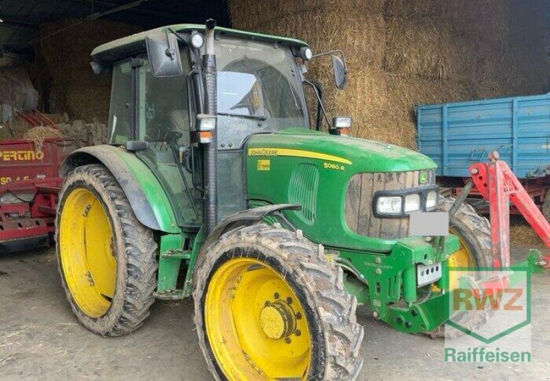 Traktor Türe ait John Deere 5080 R, Gebrauchtmaschine içinde Herxheim (resim 1)