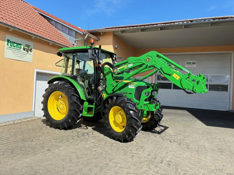 Traktor του τύπου John Deere 5080R PowrQuad Plus mit Industriefrontlader, Gebrauchtmaschine σε Laaber (Φωτογραφία 1)