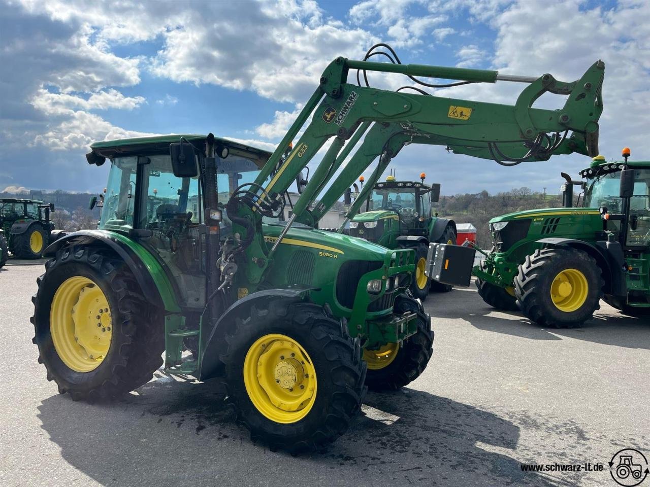 Traktor tipa John Deere 5080R, Gebrauchtmaschine u Aspach (Slika 3)