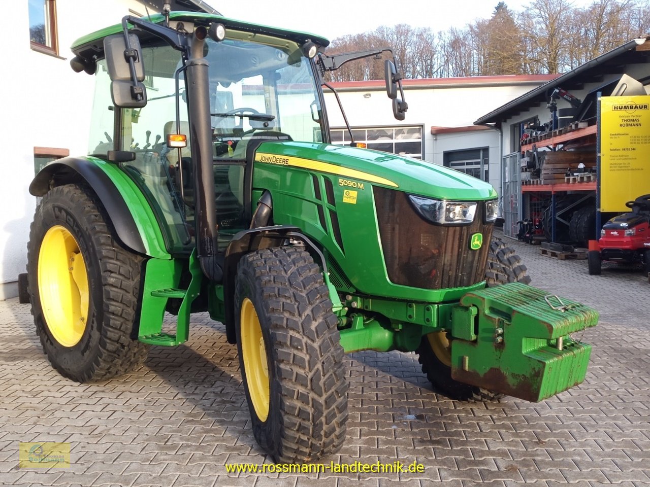 Traktor tip John Deere 5090 M, Gebrauchtmaschine in Tegernbach (Poză 1)